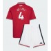 Manchester United Matthijs de Ligt #4 Dětské Oblečení Domácí Dres 2026-27 Krátkým Rukávem (+ trenýrky) Manchester United Matthijs de Ligt #4 Dětské Oblečení Domácí Dres 2026-27 Krátkým Rukávem (+ trenýrky)